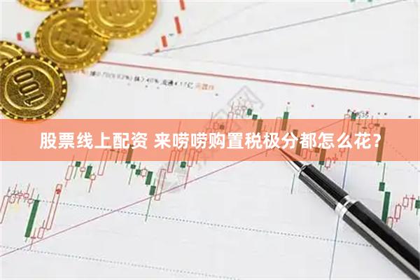 股票线上配资 来唠唠购置税极分都怎么花？
